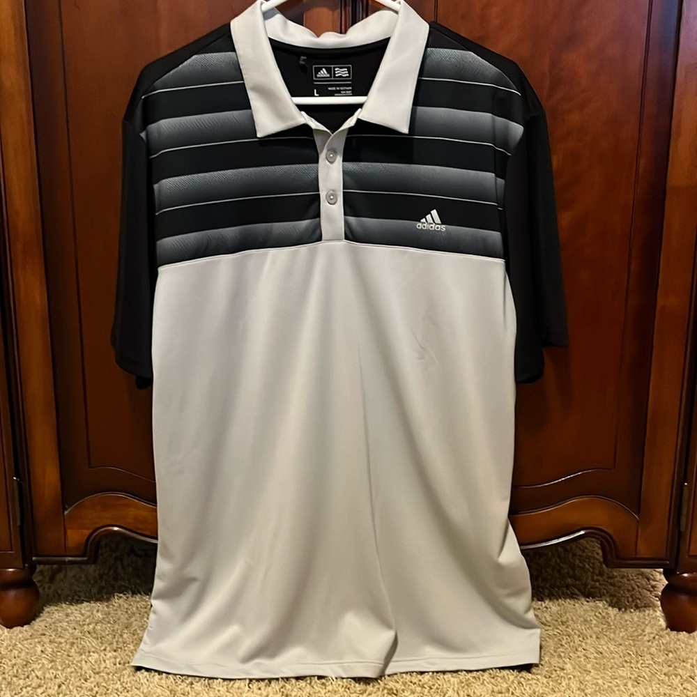 Adidas size large polo. Great condition